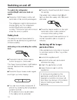 Preview for 16 page of Miele KFN 8667 S-1 Operating And Installation Instructions