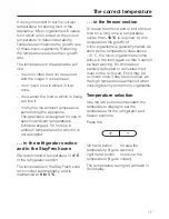 Preview for 17 page of Miele KFN 8667 S-1 Operating And Installation Instructions