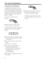 Preview for 20 page of Miele KFN 8667 S-1 Operating And Installation Instructions