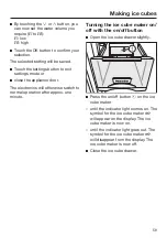 Preview for 59 page of Miele KFNS 37692 iDE-1 Operating And Installation Instructions