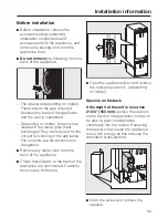 Preview for 89 page of Miele KFNS 37692 iDE Operating And Installation Instructions