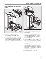 Preview for 101 page of Miele KFNS 37692 iDE Operating And Installation Instructions