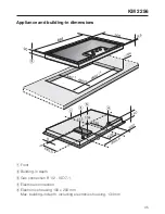 Preview for 35 page of Miele KM 2256 Operating And Installation Instructions