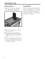 Preview for 22 page of Miele KM 402 Operating Instructions Manual