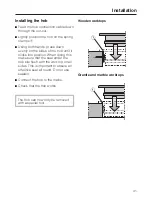 Preview for 41 page of Miele KM 500 Operating And Installation Instructions