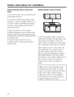 Preview for 58 page of Miele KM 5854 Operating And Installation Instructions