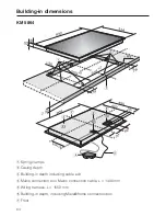 Preview for 64 page of Miele KM 5854 Operating And Installation Instructions