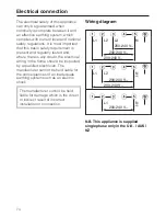 Preview for 74 page of Miele KM 6304 Operating And Installation Instructions