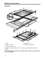 Preview for 54 page of Miele KM 6324-1 Operating And Installation Instructions