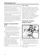 Preview for 30 page of Miele Komfort Operating Instructions Manual