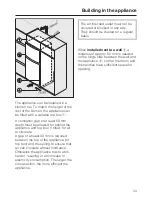 Preview for 43 page of Miele KTN 12720 SD Operating And Installation Manual