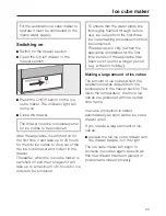 Preview for 23 page of Miele KWF 7510 SNE ed 3 Operating And Installation Manual