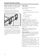 Preview for 26 page of Miele KWFN 8705 SE ed Operating And Installation Instruction