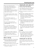 Preview for 31 page of Miele KWFN 8705 SE ed Operating And Installation Instruction