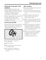 Preview for 33 page of Miele KWFN 8705 SE ed Operating And Installation Instruction