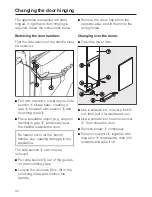 Preview for 44 page of Miele KWFN 8705 SE ed Operating And Installation Instruction