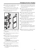 Preview for 45 page of Miele KWFN 8705 SE ed Operating And Installation Instruction