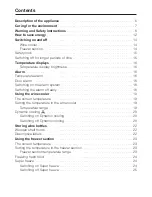 Preview for 2 page of Miele KWFN 8706 SE ED-1 Operating And Installation Instructions