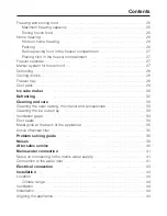 Preview for 3 page of Miele KWFN 8706 SE ED-1 Operating And Installation Instructions