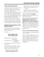 Preview for 23 page of Miele KWFN 8706 SE ED-1 Operating And Installation Instructions