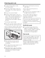 Preview for 34 page of Miele KWFN 8706 SE ED-1 Operating And Installation Instructions