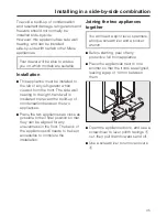 Preview for 45 page of Miele KWFN 8706 SE ED-1 Operating And Installation Instructions