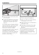 Preview for 46 page of Miele KWT 16 Operating And Installation Instructions