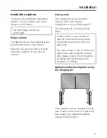 Preview for 37 page of Miele KWT 1601 Vi Operating And Installation Instructions