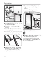 Preview for 52 page of Miele KWT 1601 Vi Operating And Installation Instructions