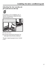 Preview for 37 page of Miele KWT 2601 SF Operating And Installation Instructions