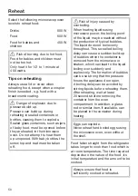 Preview for 50 page of Miele M 2230 SC Operating Instructions Manual