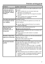 Preview for 61 page of Miele M 2230 SC Operating Instructions Manual