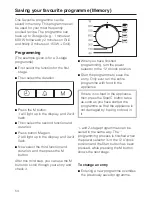 Preview for 54 page of Miele M 6012 SC Operating Instructions Manual