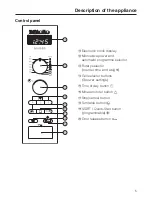 Preview for 5 page of Miele M 615 EG Operating Instructions Manual