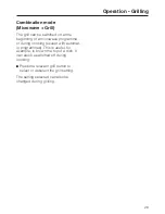 Preview for 29 page of Miele M 625-42 EGR Operating Instructions Manual