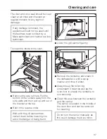 Preview for 37 page of Miele M 625 EG Operating Instructions Manual