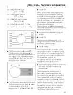 Preview for 49 page of Miele M 6262 TC Operating Instructions Manual