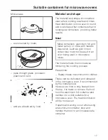 Preview for 17 page of Miele M 8151 Operating Instructions Manual