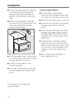 Preview for 56 page of Miele M 8151 Operating Instructions Manual