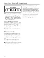 Preview for 46 page of Miele M 8201-1 Operating Instructions Manual