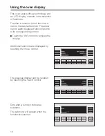 Preview for 12 page of Miele MasterChef H 395 B Operating And Installation Instructions