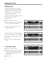 Preview for 28 page of Miele MasterChef H 395 B Operating And Installation Instructions