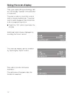 Preview for 12 page of Miele MasterChef H 4780 B Operating And Installation Instructions