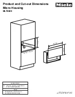 Miele MLT4600 Dimension Manual preview