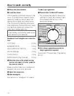 Preview for 14 page of Miele Novotronic Premier Novo Operating Instructions Manual