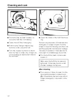 Preview for 42 page of Miele Novotronic Premier Novo Operating Instructions Manual