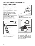 Preview for 28 page of Miele NOVOTRONIC W 1918 Operating Instructions Manual