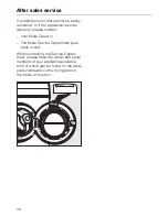 Preview for 36 page of Miele NOVOTRONIC W 1918 Operating Instructions Manual