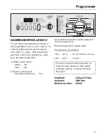 Preview for 17 page of Miele NOVOTRONIC W 1926 Operating Instructions Manual