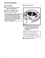 Preview for 10 page of Miele Novotronic W 1930 Operating Instructions Manual